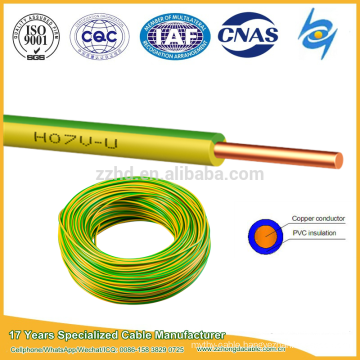 0.6/1kV Al /copper/ cu/PVC//PE electric low voltage Cable tw thw pvc insulated wires